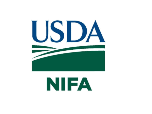 USDA NIFA logo representing agricultural research and innovation funding programs.
